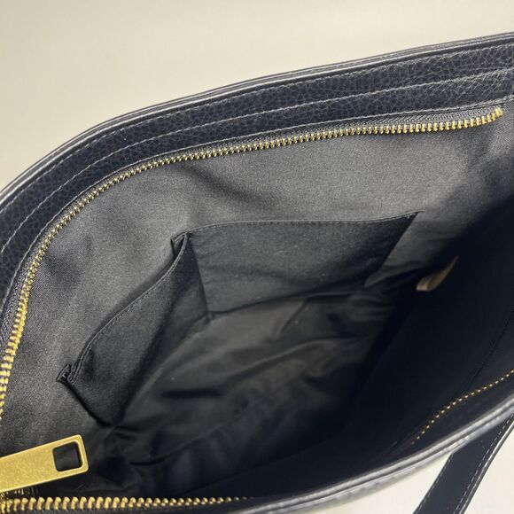 Fossil Maya Hobo Bag Black Leather Crossbody Shoulder Purse Women's - Picture 11 of 12